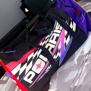 Super nice large Polaris racing duffel bag